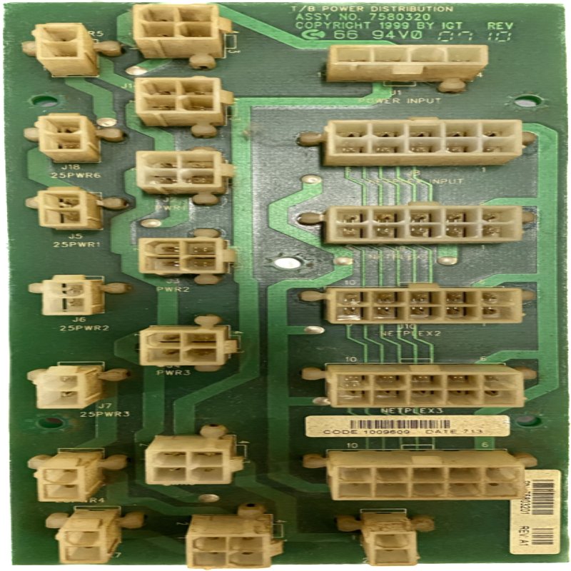 IGT Slant Top Power Distribution Board