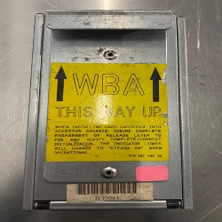 WBA Bill Validator Cash Box, Used