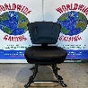 22" WWG Black Casino Chair. NEW SEAT+BACK!