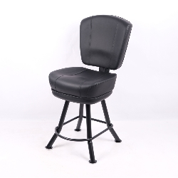 24" WWG Black Casino Gaming Chair. NEW!