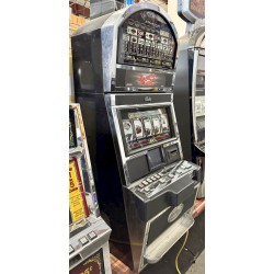 Vintage Bally Slot Machine - Black & White Double Jackpot