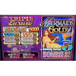 Triple Luxury Mermaid's Gold xD Slot Machine