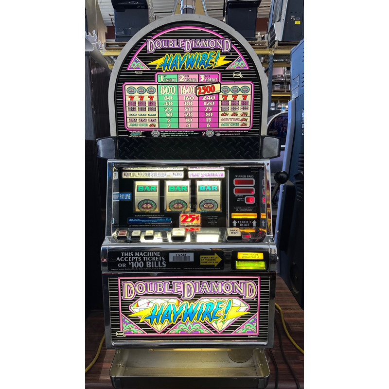 Double Diamond Haywire Slot Machine for Sale Double Diamond Haywire Slot Machine for Sale