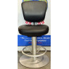 Casino Bar Stool with Swivel Base and Footrest