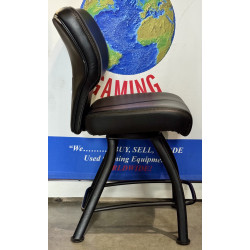 25” Black Soft Leather Casino Gaming Chair