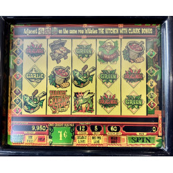 Vintage Tabasco Slot Machine - Casino Collectible