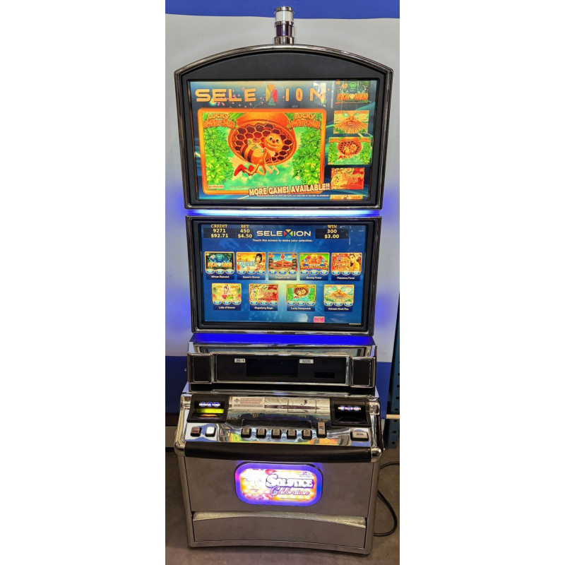 Konami SeleXion Slot Machine with Multiple Games