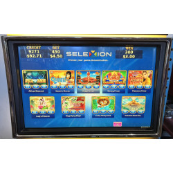 Konami SeleXion Slot Machine with Multiple Games