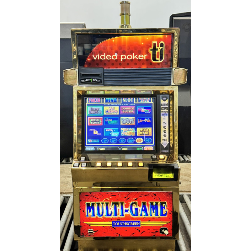 Multi-Game Video Poker Slot Machine - Touchscreen Fun