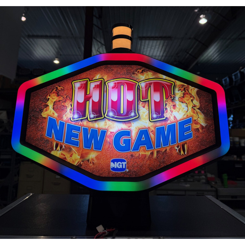 IGT Hexagon Hot New Game Topper