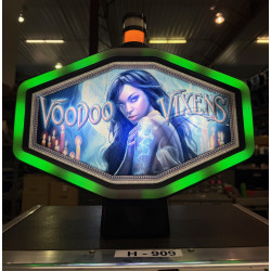 IGT Hexagon VooDoo Vixens Topper