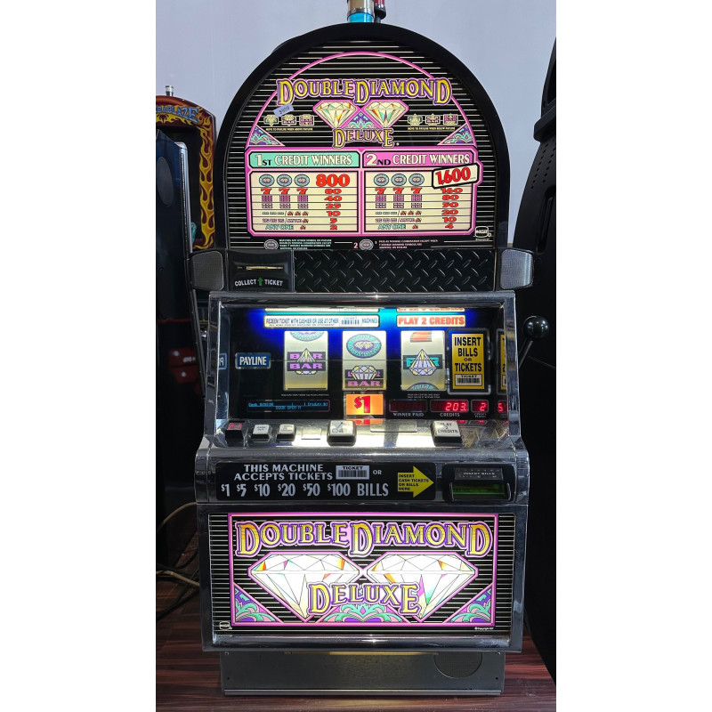 Double Diamond Deluxe Slot Machine for Sale – $1100