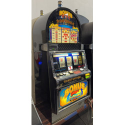 IGT Bonus Sizzling 777 Slot Machine - Vintage $1 Reel