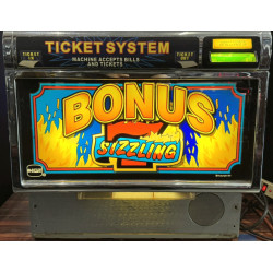 IGT Bonus Sizzling 777 Slot Machine - Vintage $1 Reel