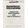 Universal Machine Manual.