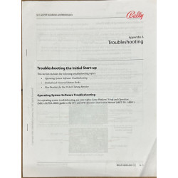 Bally MK2A – S9000–001 appendix A
