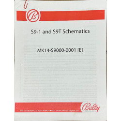 Bally S9–1 and S9T schematics