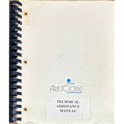 Aristocrat technical assistance manual for Mark 2.5 and 540