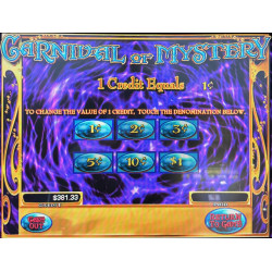 IGT I-Game I-Plus Carnival of Mystery