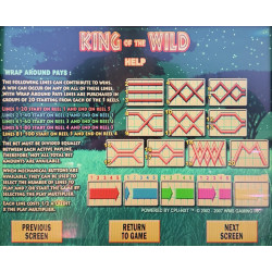 WMS Bluebird 1 – KING OF THE WILD 🦁🌿 Slot Machine