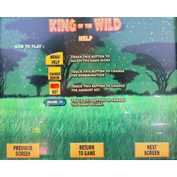 WMS Bluebird 1 – KING OF THE WILD 🦁🌿 Slot Machine