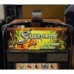 WMS Bluebird 1 – SABERTOOTH 🐯❄️ Slot Machine