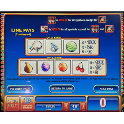 WMS Bluebird 1 – SABERTOOTH 🐯❄️ Slot Machine