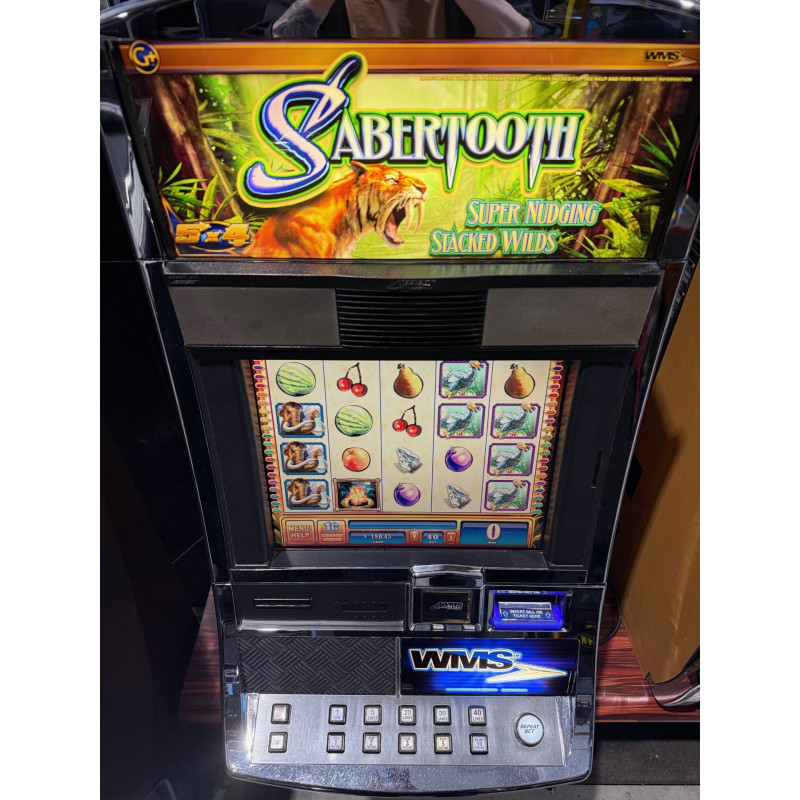 その他 SHOWCASE #01-a slot vender- WMS Bluebird 1 – SABERTOOTH 🐯❄️ Slot Machine
