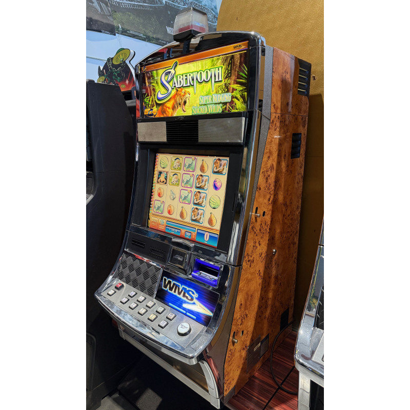 WMS Bluebird 1 – SABERTOOTH 🐯❄️ Slot Machine