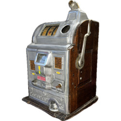 Rock-Ola 5¢ Antique Slot Machine, Chicago 1930s