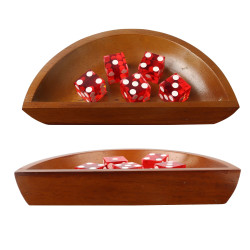 Craps Table Set with Casino Chips and Stick Stickman