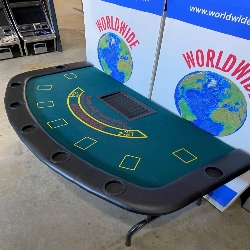 Folding Black Jack Table