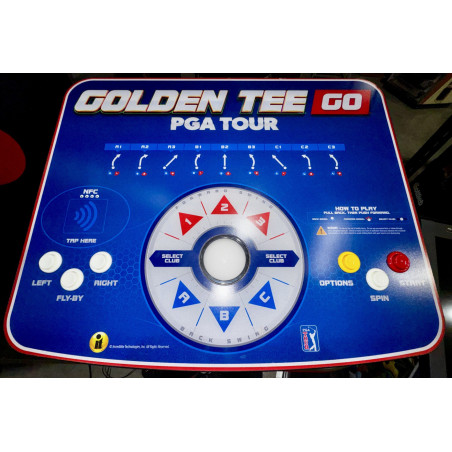 Golden Tee GO PGA TOUR Arcade Golf Game | Portable Trackball Console