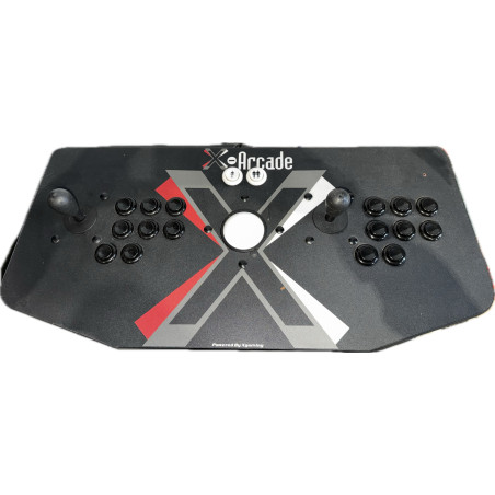 X-Arcade Dual Joystick Console with Trackball | 2-Player Arcade Controller