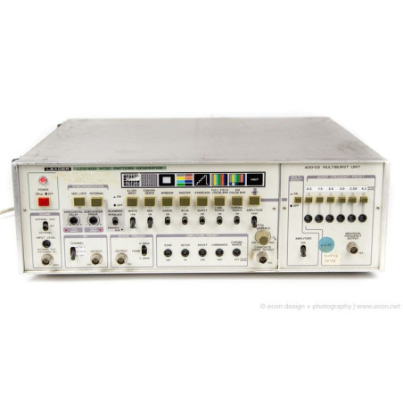 Leader LCG-400 NTSC Pattern Generator | 400-02 Multiburst Unit