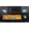 Konami Concerto Sparkling Rose Slot Machine with Dual Screens and LED Cabinet Accent Lighting
