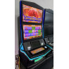 Konami Concerto Sparkling Rose Slot Machine with Dual Screens and LED Cabinet Accent Lighting