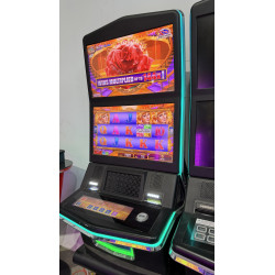Konami Concerto Sparkling Rose Slot Machine with Dual Screens and LED Cabinet Accent Lighting