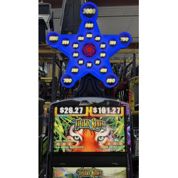 WMS Bluebird 2 Tiger Khan Slot Machine with Top Star Bonus Display