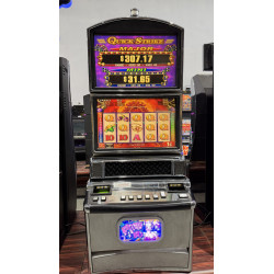 Konami K2V v2 Rhythms of Rio Slot Machine with Dual Screens and Quick Strike Display