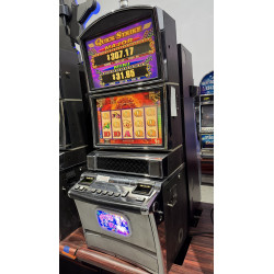 Konami K2V v2 Rhythms of Rio Slot Machine with Dual Screens and Quick Strike Display