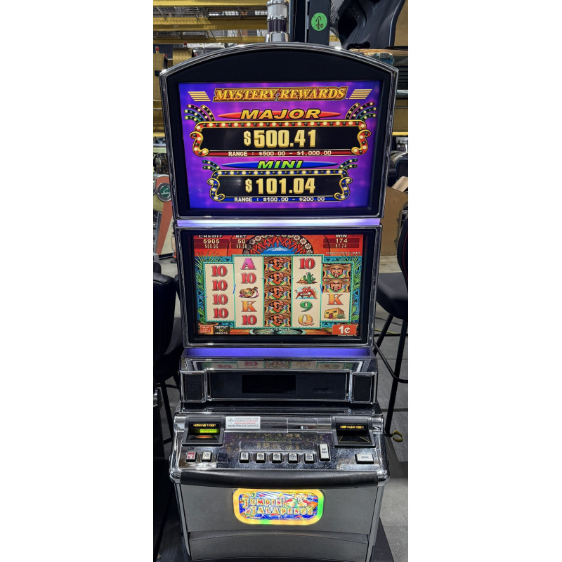 Konami Jumpin' Jalapeños Casino Slot Machine 1¢ Progressive