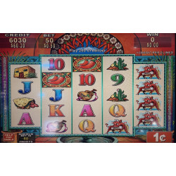 Konami Jumpin' Jalapeños Casino Slot Machine 1¢ Progressive