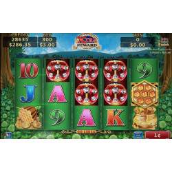 Konami Lucky Honeycomb Engine Blaze Slot Machine Casino Game
