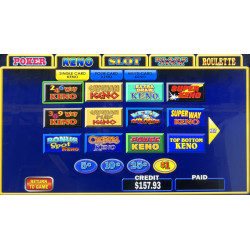 IGT Game King Poker G23 Slant Top Casino Slot Machine Multi Game