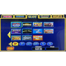 IGT Game King Poker G23 Slant Top Casino Slot Machine Multi Game