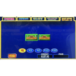 IGT Game King Poker G23 Slant Top Casino Slot Machine Multi Game