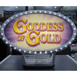 IGT S-2000 I-Game I-Plus Goddess of Gold Slot Machine Topper