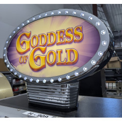 IGT S-2000 I-Game I-Plus Goddess of Gold Slot Machine Topper