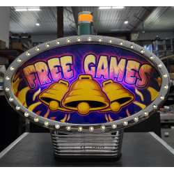 IGT S-2000 I-Game I-Plus Free Games Slot Machine Topper